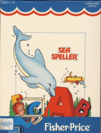 Sea Speller Commodore 64 US box art